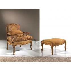 Vesta - podnóżek w kwiaty