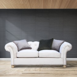  Luiziana 190 cm biała sofa chesterfield