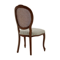 ROUSSEAU krzesło z rattanem w stylu vintage
