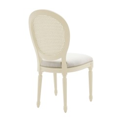 Luigi stylizowane krzesło z rattanem