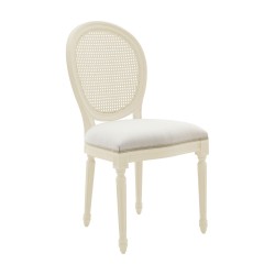 Luigi stylizowane krzesło z rattanem