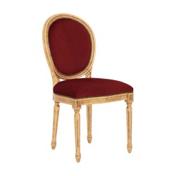 Luigi stylizowane krzesło w stylu włoskim