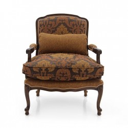 Vesta - fotel w kwiaty