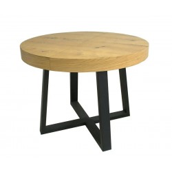 Stół Bolero - okrągły stół na jednej nodze w stylu Provence