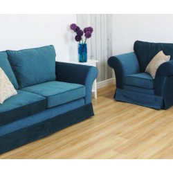 Pluszowa sofa Federica 190 cm