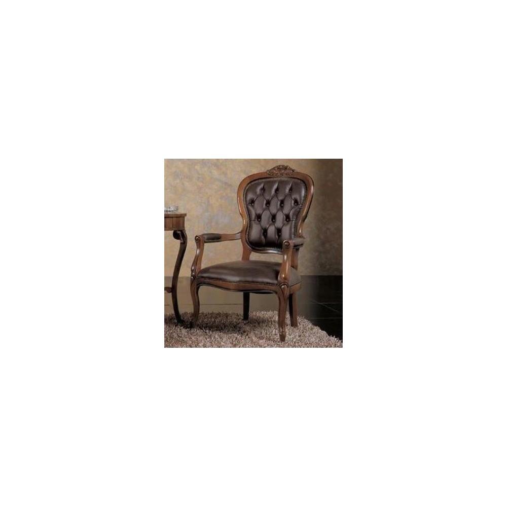 Cresta wygodny fotel w stylu Ludwika XIV