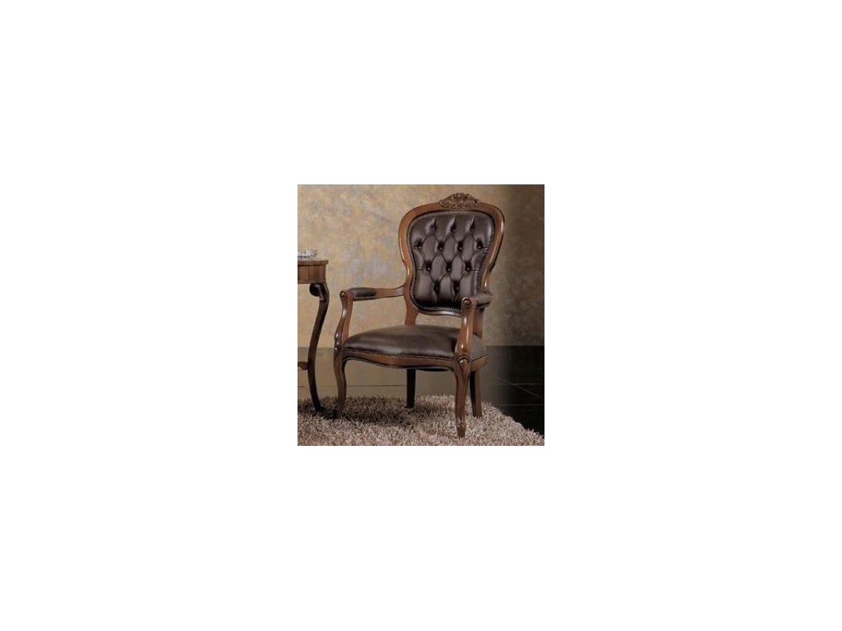 Cresta wygodny fotel w stylu Ludwika XIV