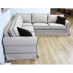 Narożnik ze ściąganym pokrowcem - christine 