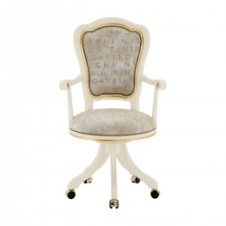 Flavia biały fotel do gabinetu