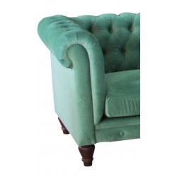 Klasyczny narożnik w stylu chesterfield 