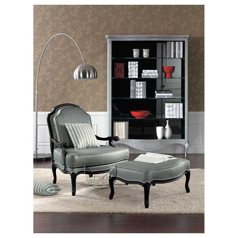 Grace- pufa na drewnianych nogach Grace- pufa na drewnianych nogach