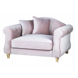 Szeroki wygodny fotel Hamptons