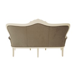 Foglia włoska ławeczka z rzeźbieniami