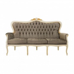 Foglia włoska ławeczka z rzeźbieniami