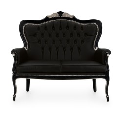 Foglia dwuosobowa kanapa rzeźbiona