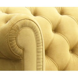 Chesterfield z szezlongiem rozkładany Valerian