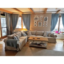 Castello 280 x 360 narożnik w lnianej tkaninie Castello 280 x 360 narożnik w lnianej tkaninie