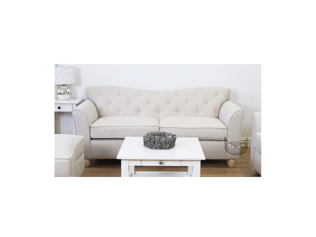 Stylizowana pikowana sofa Toffy 180 cm