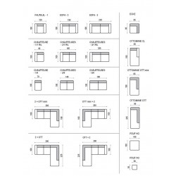 Vienna lniana sofa z wypełnieniem z pierza, nieziemsko wygodna Vienna lniana sofa z wypełnieniem z pierza, nieziemsko wygodna
