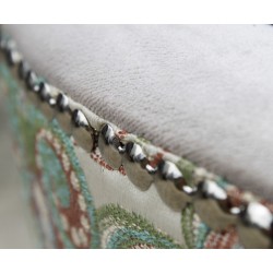 Neapol krzesło do jadalni w szlachetnym żakardzie