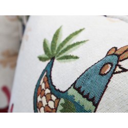 Narożnik z pokrowcem w kwiaty Flower 240x175 cm