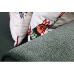 Sofa narożna Flower 240x175 cm, model z pokrowcem