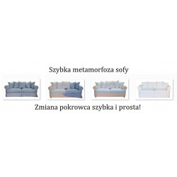 Narożnik prowansalski ze ściąganym pokrowcem - Christine 