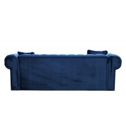 Ferro 250  atramentowy rozkładany chesterfield
