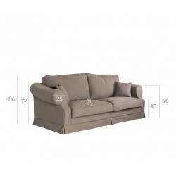 Castello 280 x 360 narożnik w lnianej tkaninie Castello 280 x 360 narożnik w lnianej tkaninie