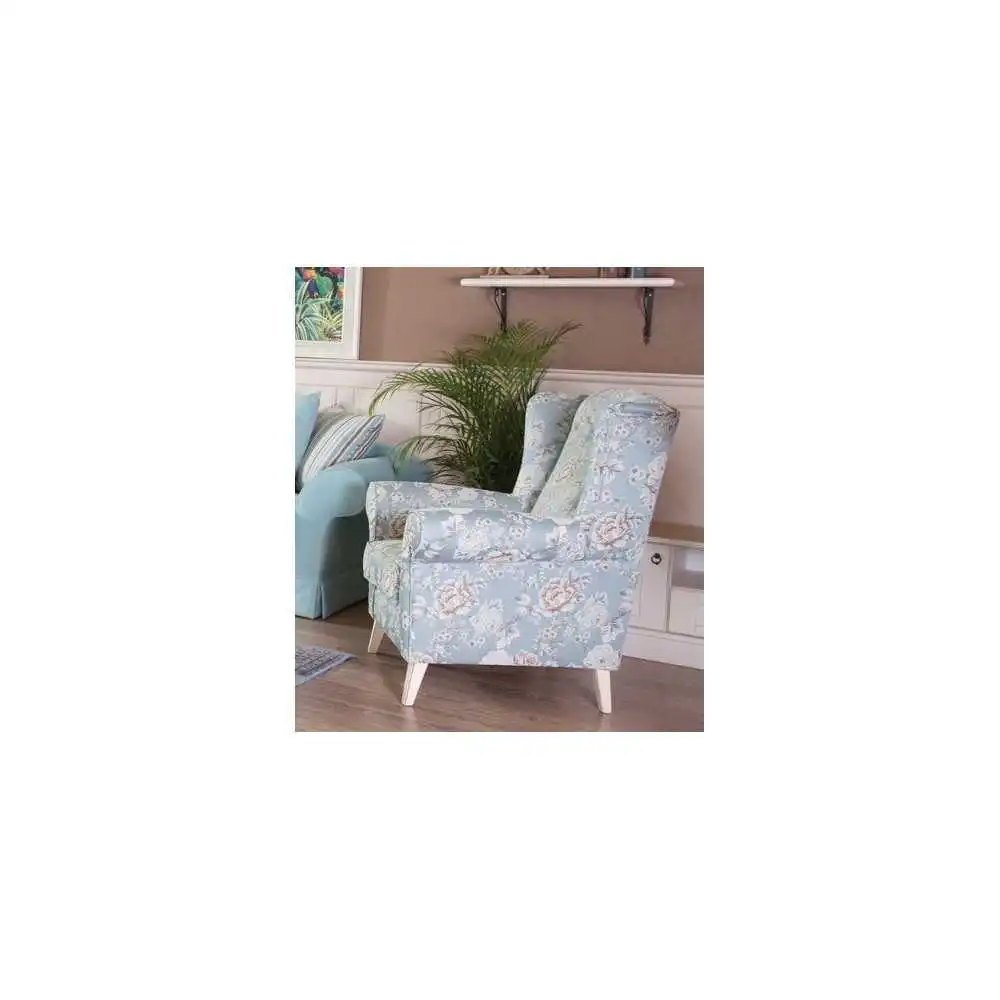 Rosaly stylowy fotel do salonu w stylu hampton