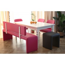 Narni krzesło na drewnianej podstawie