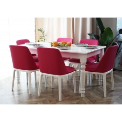 Stół Sevilla 160x90 - w stylu skandynawskim kolekcja Retro Scandinavia