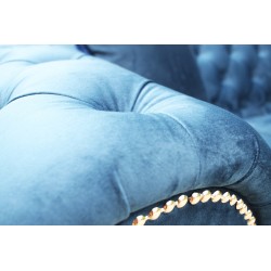 Ferro 250  atramentowy rozkładany chesterfield