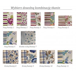 Duży stylowy narożnik Isabella 265x310 cm