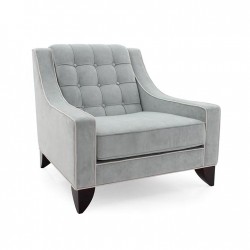 Giunone - nowoczesny oryginalnie pikowany fotel