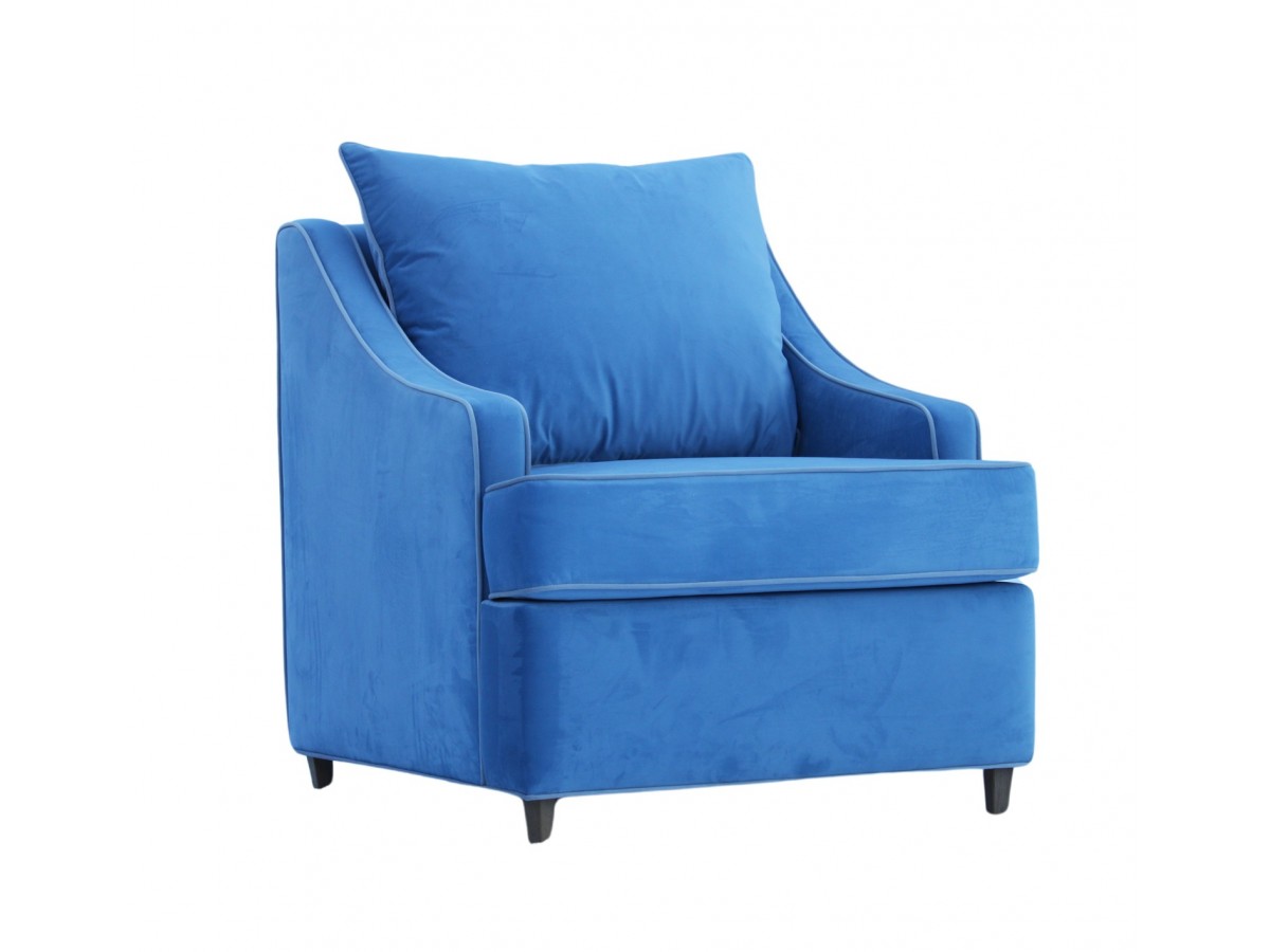 Fotel Nottingham kolor niebieski