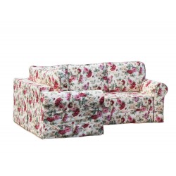 Flower 240x175 cm narożnik w w tkaninę