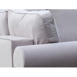 Mały narożnik w stylu prowansalskim Rosaly 240x175 cm