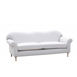 Sofa Tiara 220 w teksturowanej tkaninie boucle