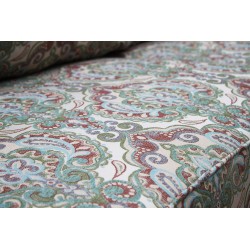 Sofa Carol 228 cm w żakardowej tkaninie