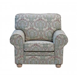 Carol wygodny fotel w stylu etno