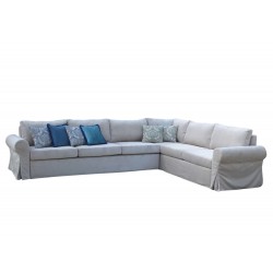 Marie duży narożnik z fartuchem w stylu Hampton 350x280