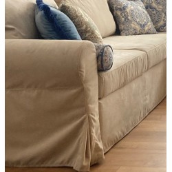 Marie duży narożnik z fartuchem w stylu Hampton 350x280