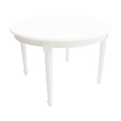 Luigi 120x120 okrągły stół w stylu angielskim