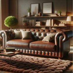 Chesterfield Retro 230 - skórzana sofa chesterfield