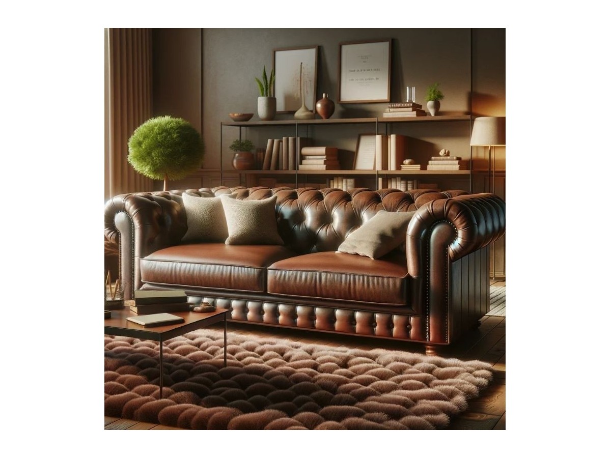 Chesterfield Retro 230 - skórzana sofa chesterfield