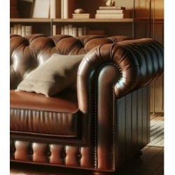 Chesterfield Retro 230 - skórzana sofa chesterfield