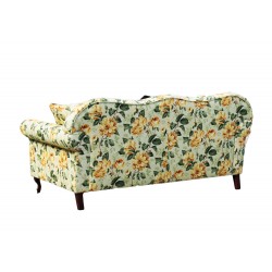 Tiara 180 – kwiatowa kanapa w stylu Bridgertonów z głębokim siedziskiem