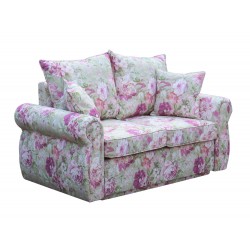 English Rose 160 piękna kanapa w akwarelowe kwiaty