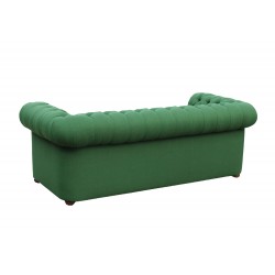Chesterfield Windsor Slim 230 cm w butelkowej zieleni